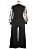 JJ's House 100% Polyester Graphic Black Jumpsuit Size XXL - photo 2