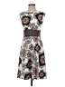 db established 1962 Paisley Gray Cocktail Dress Size 4 - photo 1