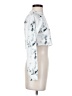 Shein White 3/4 Sleeve T-Shirt Size 2 - photo 4
