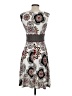 db established 1962 Paisley Gray Cocktail Dress Size 4 - photo 2