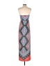 Maurices Print Blue Casual Dress Size S - photo 2