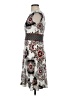 db established 1962 Paisley Gray Cocktail Dress Size 4 - photo 5