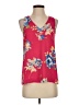 Everly 100% Polyester Red Sleeveless Blouse Size S - photo 1