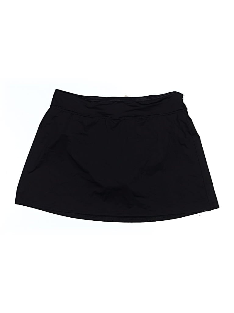 Pre-owned Lands' End Skort In Black
