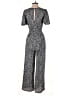 1.State Print Gray Jumpsuit Size XS - photo 2