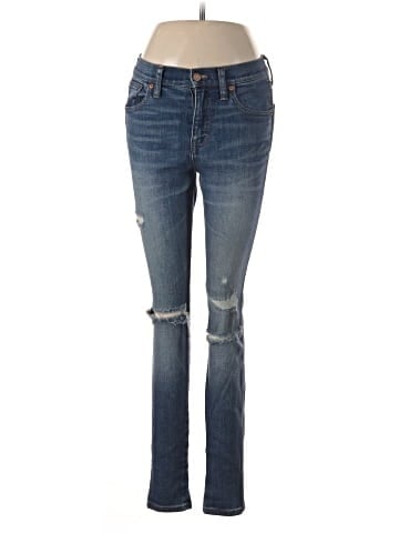 Madewell 9" High-Rise Skinny Jeans: Rip and Repair Edition (view 1)