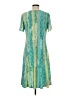 TanJay Paisley Teal Casual Dress Size M (estimated) - photo 2