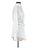 Shein 100% Polyester White Long Sleeve Button-Down Shirt Size 2 - photo 4