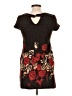 Assorted Brands Graphic Brown Casual Dress Size 12 - photo 2