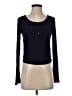 Gap Body Black Long Sleeve Henley Size S - photo 1