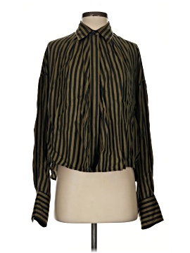 Rag & Bone Long Sleeve Silk Top