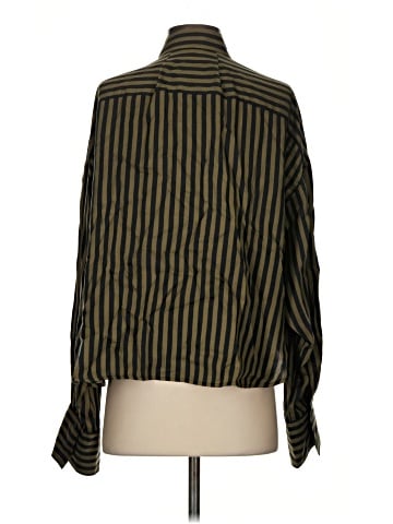 Rag & Bone Long Sleeve Silk Top (view 2)