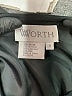 Worth Solid Black Formal Skirt Size 8 - photo 4