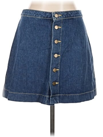 American Apparel Denim Skirt (view 1)