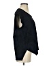 Porto Black Short Sleeve Blouse Size 2 - photo 4