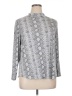 24/7 Maurices Silver Long Sleeve Blouse Size 1X - photo 1