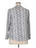 24/7 Maurices Silver Long Sleeve Blouse Size 1X - photo 2