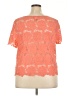 Torrid 100% Cotton Orange Short Sleeve Top Size 3X Plus (3) - photo 2