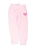 T2Love Hearts Pink Casual Pants Size 8 - photo 1