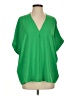 Jodifl 100% Polyester Green Short Sleeve Blouse Size S - photo 1