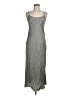 DKNY Metallic Silver Casual Dress Size 6 (petite) - photo 1