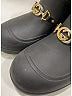 Gucci 100% Leather Black Rain Boots Size EU (IT) 35 / US 5 - photo 3
