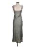 DKNY Metallic Silver Casual Dress Size 6 (petite) - photo 2