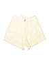 &merci 100% Cotton Solid Ivory Shorts Size S - photo 1