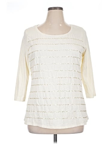 Coldwater Creek 3/4 Sleeve T-Shirt (view 1)