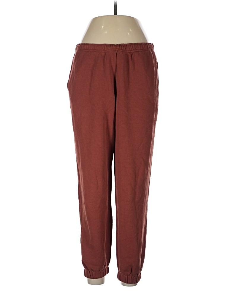 Pre-owned Universal Thread Track Pants In Burgundy