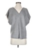 Amadi Gray Short Sleeve Blouse Size S - photo 1