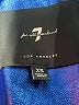 7 For All Mankind 100% Polyurethane Metallic Blue Jacket Size XS - photo 6