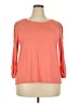 Alyx Orange 3/4 Sleeve Top Size XXL - photo 1