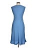 Evan Picone 100% Polyester Solid Blue Cocktail Dress Size 8 - photo 2