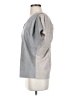 Amadi Gray Short Sleeve Blouse Size S - photo 5