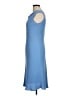 Evan Picone 100% Polyester Solid Blue Cocktail Dress Size 8 - photo 5