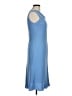 Evan Picone 100% Polyester Solid Blue Cocktail Dress Size 8 - photo 4