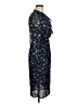 Unbranded Print Blue Cocktail Dress Size M - photo 4