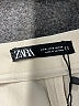 Zara Ivory Casual Pants Size S - photo 4