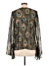 Show Me Your Mumu 100% Polyester Teal Long Sleeve Blouse Size L - photo 2