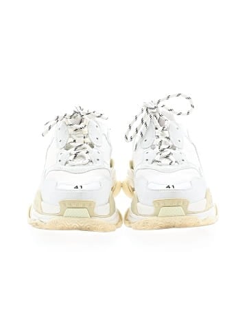 Balenciaga Leather Triple S Sneakers (view 2)