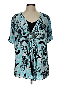 DressBarn Short Sleeve Blouse (view 1)