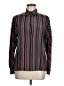 Jaeger 100% Polyester Stripes Brown Long Sleeve Blouse Size M (estimated) - photo 1