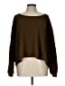 We the Free Solid Brown Pullover Sweater Size L - photo 1