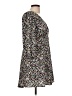 Bebop Print Black Casual Dress Size L - photo 4