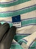 Old Navy 100% Cotton Stripes Teal Romper Size L - photo 4