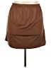 Unbranded 100% Polyester Solid Brown Casual Skirt Size 2XL - photo 1