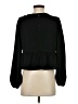 Shein 100% Polyester Black Long Sleeve Blouse Size XS - photo 2