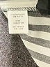 Davi & Dani Stripes Gray 3/4 Sleeve Blouse Size L - photo 8