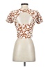 Altar'd State Orange Short Sleeve Top Size XS - photo 2
